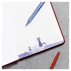 Libreta Premium Jiji Plush de Nicky, la aprendiz de bruja