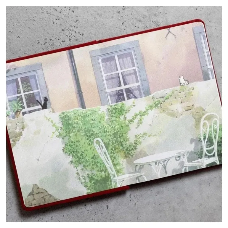 Libreta Premium Jiji Plush de Nicky, la aprendiz de bruja