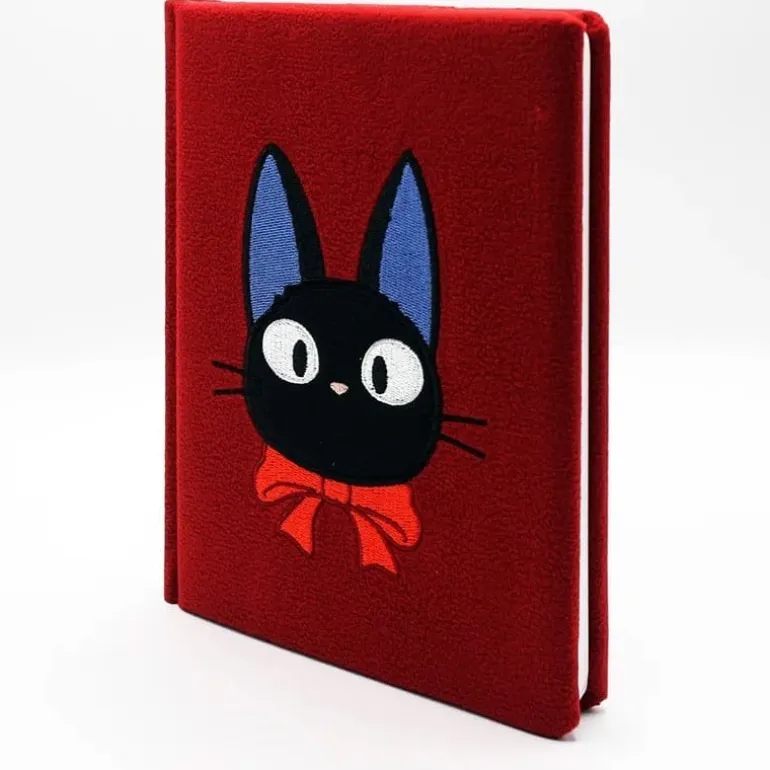 Libreta Premium Jiji Plush de Nicky, la aprendiz de bruja