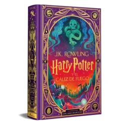 Libro Harry Potter y El Cáliz de Fuego antigua Edición Minalima