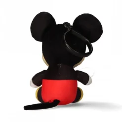 Llavero Bag Clip Mickey Negro 100% Poliéster