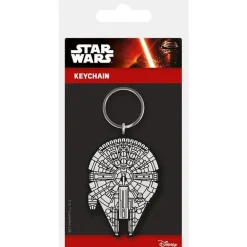 Llavero caucho Halcón Milenario