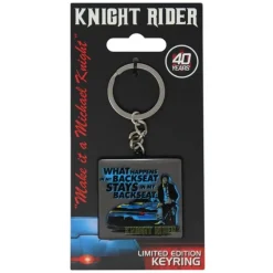 Llavero metálico El Coche Fantástico Edición Limitada