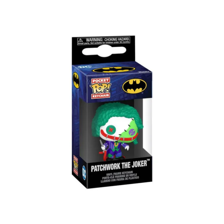 Llavero Mini Funko Pop! Joker Patchwork DC