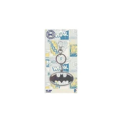 Llavero Mosquetón Logo Batman Metálico DC Comics