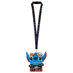 Llavero Stitch Skeleton con tarjetero Pouch - Lilo & Stitch