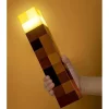 Lámpara Antorcha Minecraft