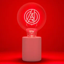 Lámpara Con Bombilla Led Neon Marvel Avengers E27