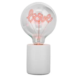 Lámpara Con Bombilla Led Neon Mickey Mouse E27