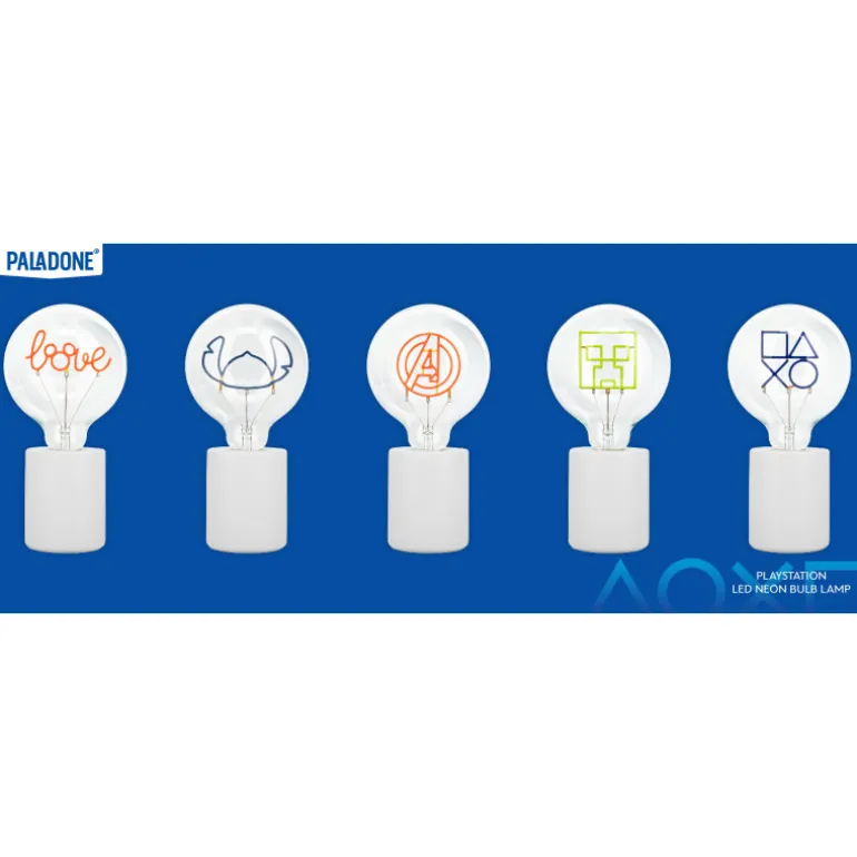 Lámpara con Bombilla LED Neon PlayStation E27