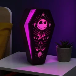 Lámpara 3D Ataúd Pesadilla Antes de Navidad