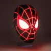 Lámpara 3D LED Miles Morales Máscara Spider-Man