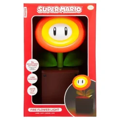 Lámpara de Flor de Fuego Super Mario con Licencia Oficial