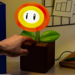 Lámpara de Flor de Fuego Super Mario con Licencia Oficial