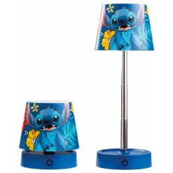 Lámpara de mesa Disney Stitch Azul 11 cm