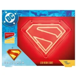 Lámpara de pared LED Superman Neon DC Comics