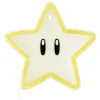 Lámpara de pared LED Super Mario Super Star Neon