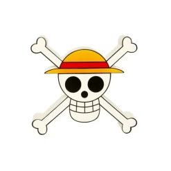 Lámpara LED Calavera Sombrero de Paja One Piece Abystyle