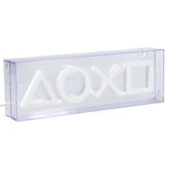 Lámpara LED Estilo Neón Símbolos PlayStation
