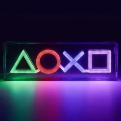 Lámpara LED Estilo Neón Símbolos PlayStation