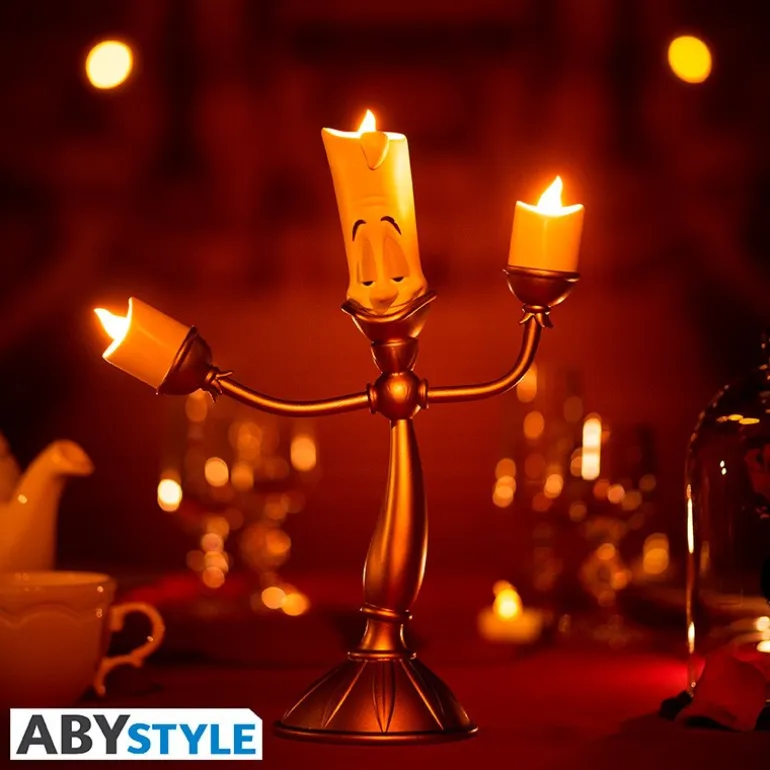 Lámpara Lumière La Bella y la Bestia 24 cm