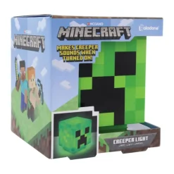 Lámpara Minecraft Creeper
