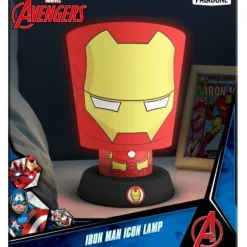 Lámpara Paladone Iron Man 28 cm con Pantalla LED