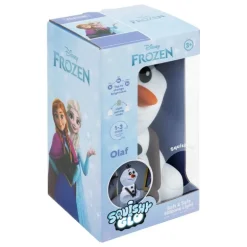 Lámpara Squishy Glo Olaf 15 cm Frozen: El Reino del Hielo