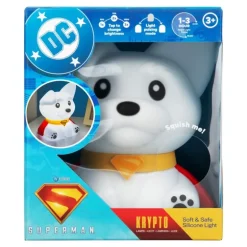 Lámpara Squishy Glo Superman Krypto 17 cm
