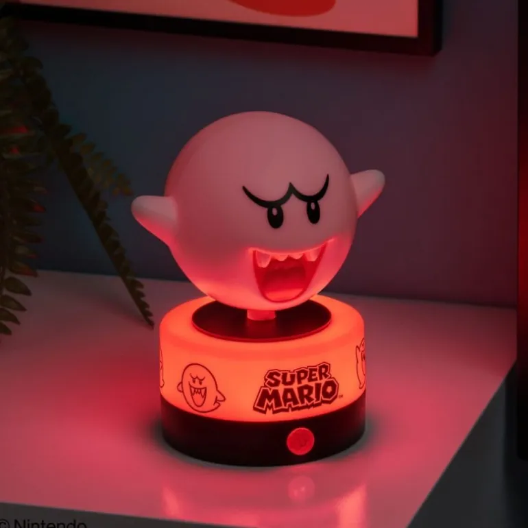 Lámpara Super Mario Boo con sonido y licencia oficial