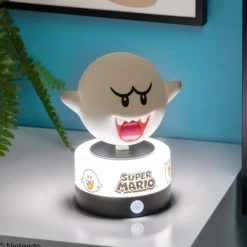 Lámpara Super Mario Boo con sonido y licencia oficial