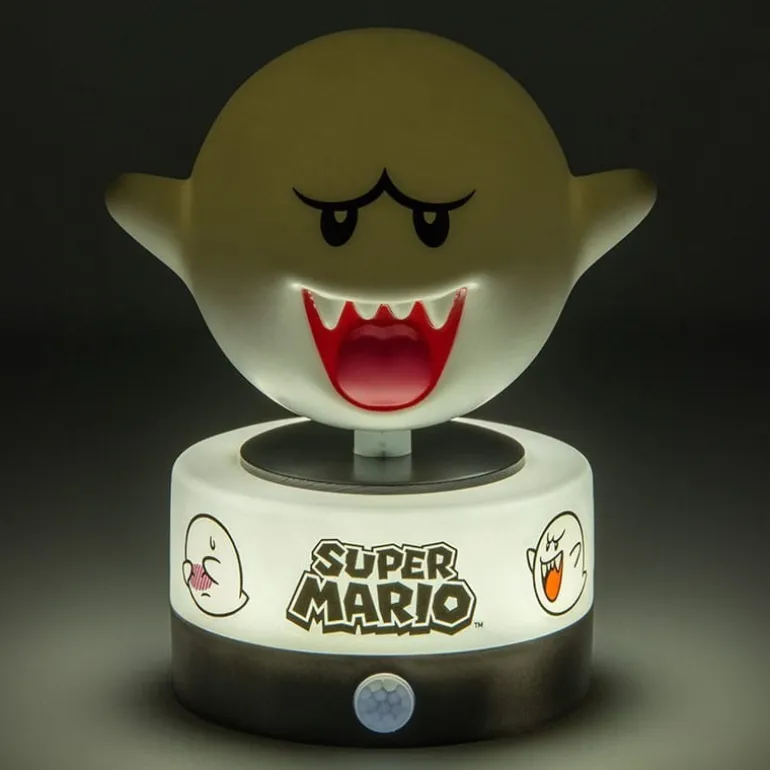 Lámpara Super Mario Boo con sonido y licencia oficial
