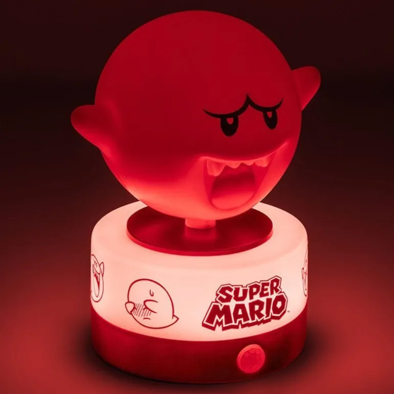 Lámpara Super Mario Boo con sonido y licencia oficial