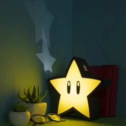 Lámpara Super Mario Súper Star