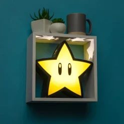 Lámpara Super Mario Súper Star