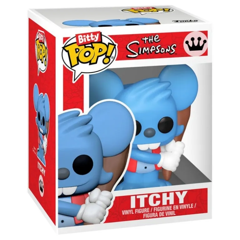 Los Simpson Pack de 4 Figuras Bitty POP! Vinyl Series 2