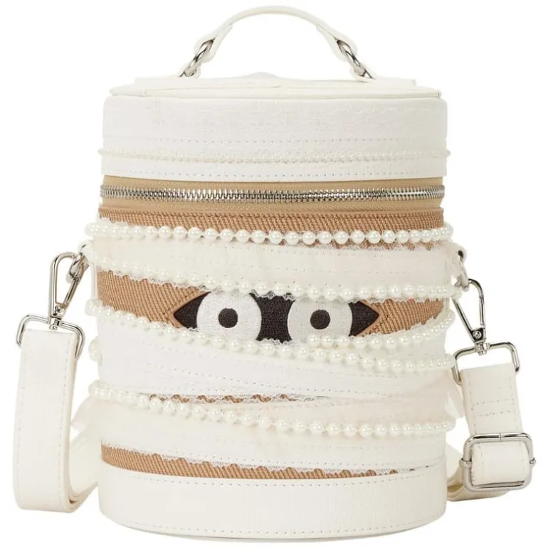 Loungefly Bandolera Figural Mummy - Poliésther, 23x8x17 cm