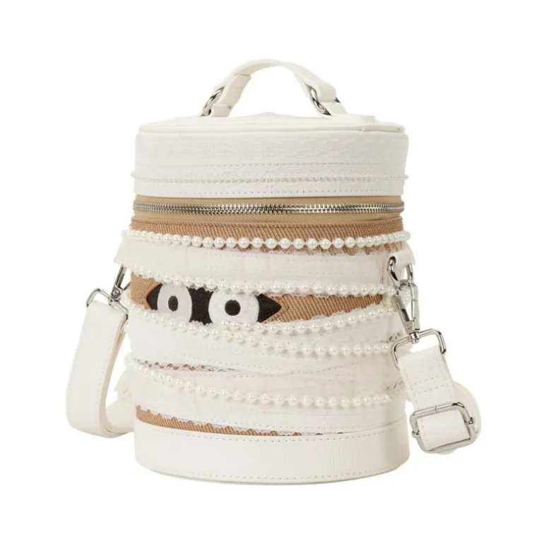 Loungefly Bandolera Figural Mummy - Poliésther, 23x8x17 cm