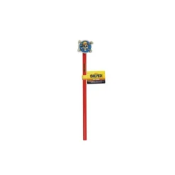 Lápiz con goma de borrar Monkey D. Luffy con licencia oficial
