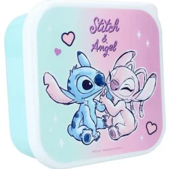 Lunch box (3 en 1) Stitch et Angel - Lilo y Stitch