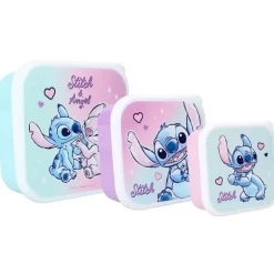 Lunch box (3 en 1) Stitch et Angel - Lilo y Stitch