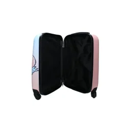 Maleta cabina Stitch Corazón Ohana Forever