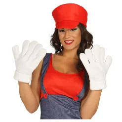 Manos o guantes de Fontanero rojo o Ratoncito