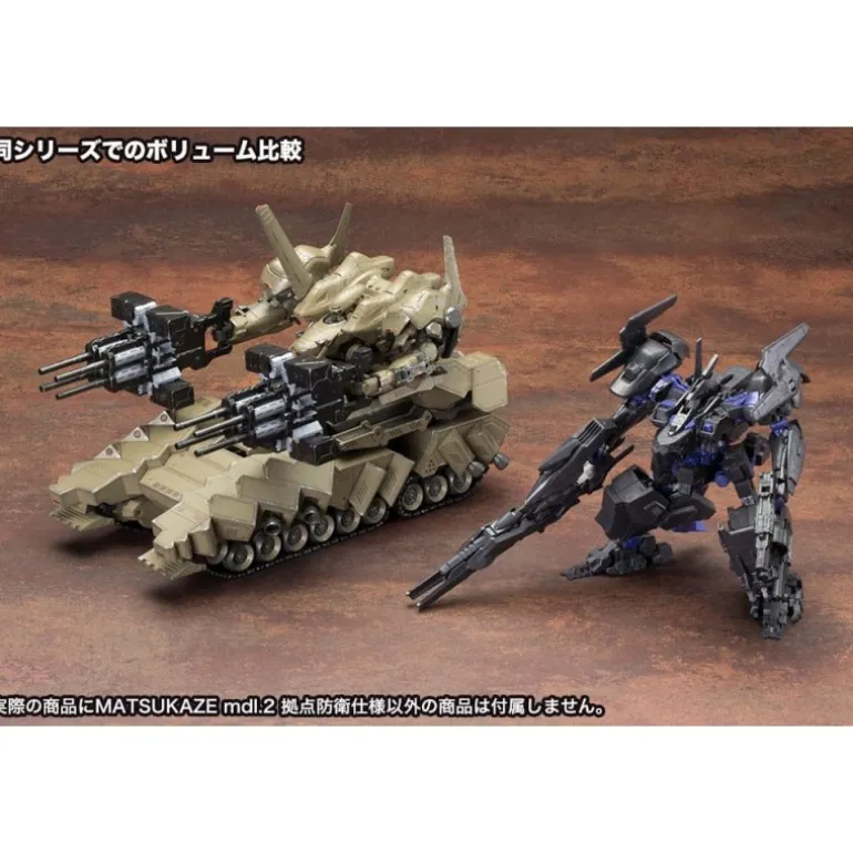 Maqueta Armored Core Verdict Day Matsukaze mdl.2 Base Defense 22cm