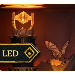 Maqueta Book Nook Barad-Dûr El Señor de los Anillos 23 cm