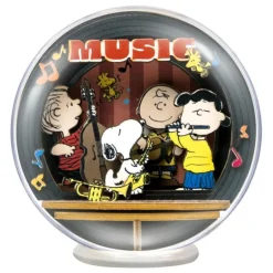 Maqueta Peanuts El Globo Wooden Theater - Noche de Música