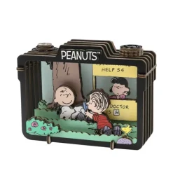 Maqueta Peanuts Puremind Wooden Theater Summer Snapshot