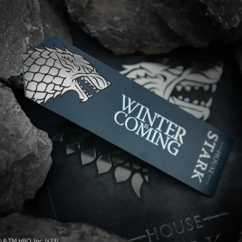 Marcapáginas metal Stark Game of Thrones