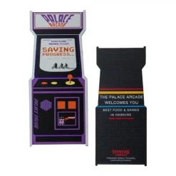 Marcapáginas Metálico de Consola Arcade - Stranger Things