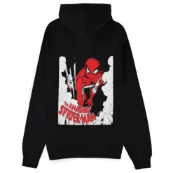 Marvel Sudadera con Capucha Spider-Man Talla L 100% Algodón